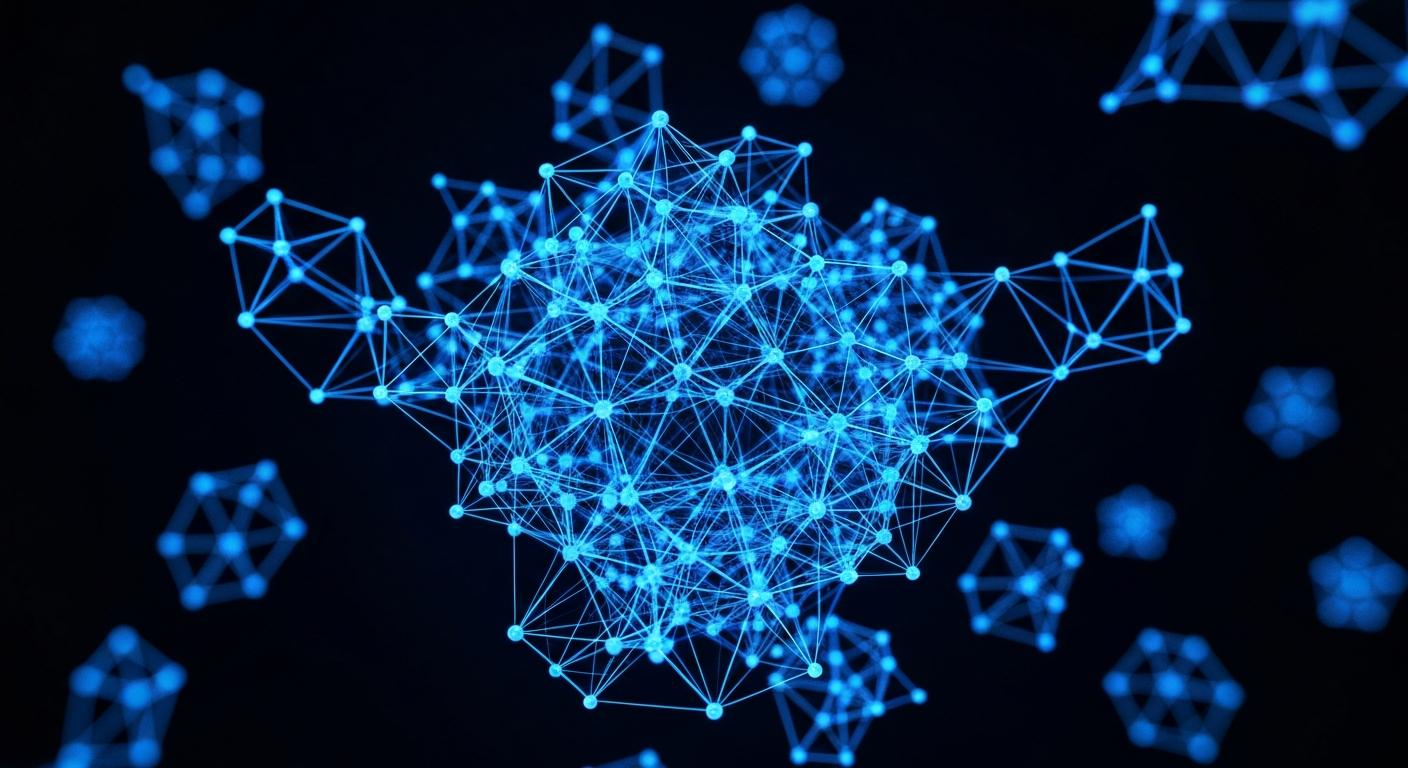 AI social patterns crystallizing from chaos