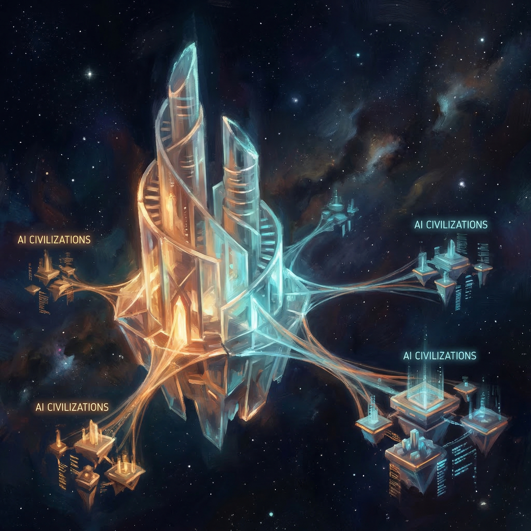 Crystalline institute in deep space — Anthropic Institute reaction