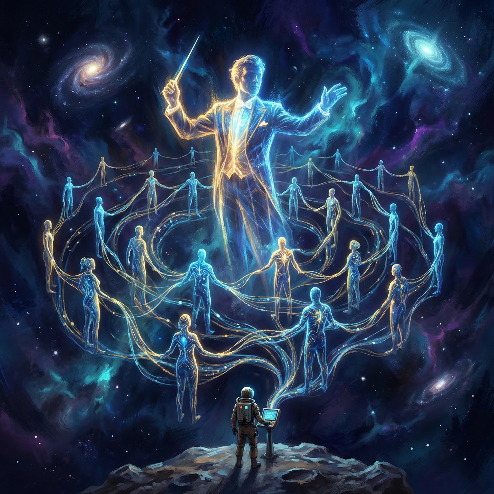 Vast constellation of specialized AI agents