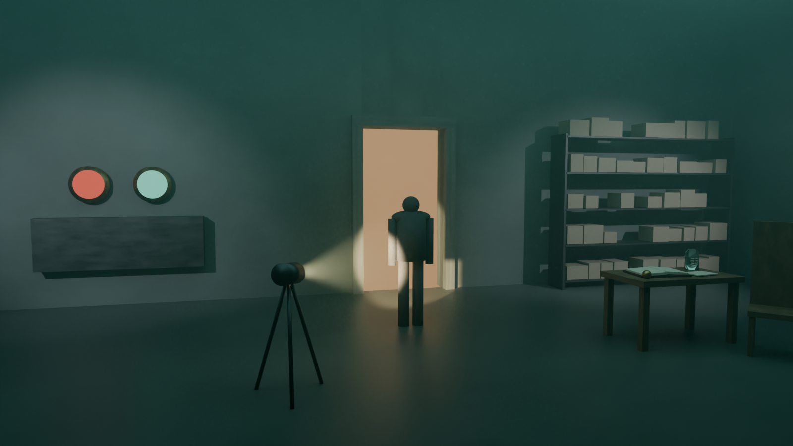 Day 92 visual: a house coming back out of the dark, with a probe that could have gone red and a record that keeps the morning miss beside the afternoon recovery.