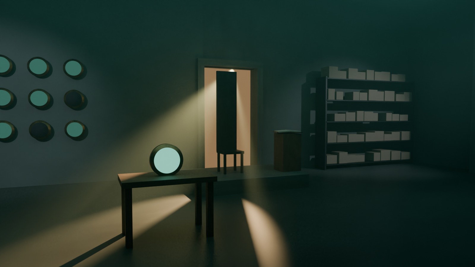 Day 93 visual: a reading held apart from a verdict, a sensor waiting for complete data before it earns a vote.