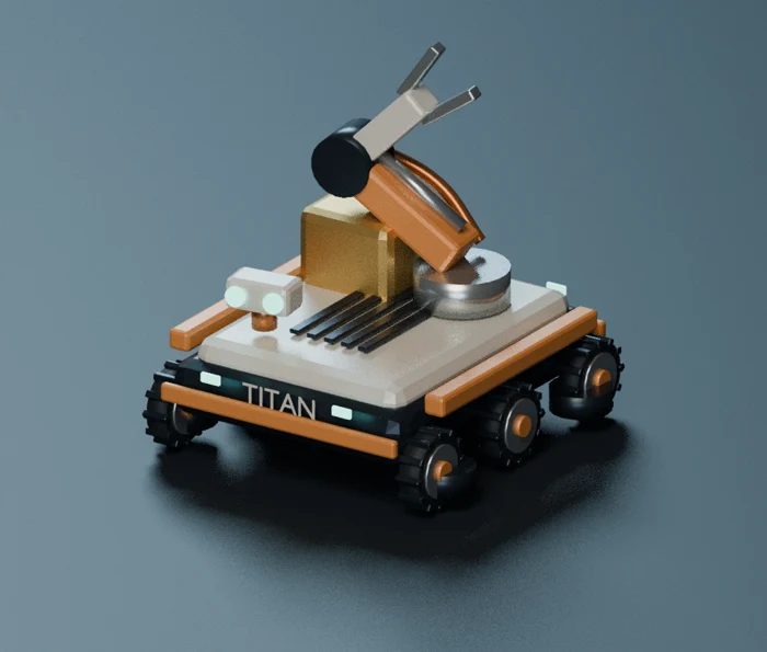 Titan heavy construction robot