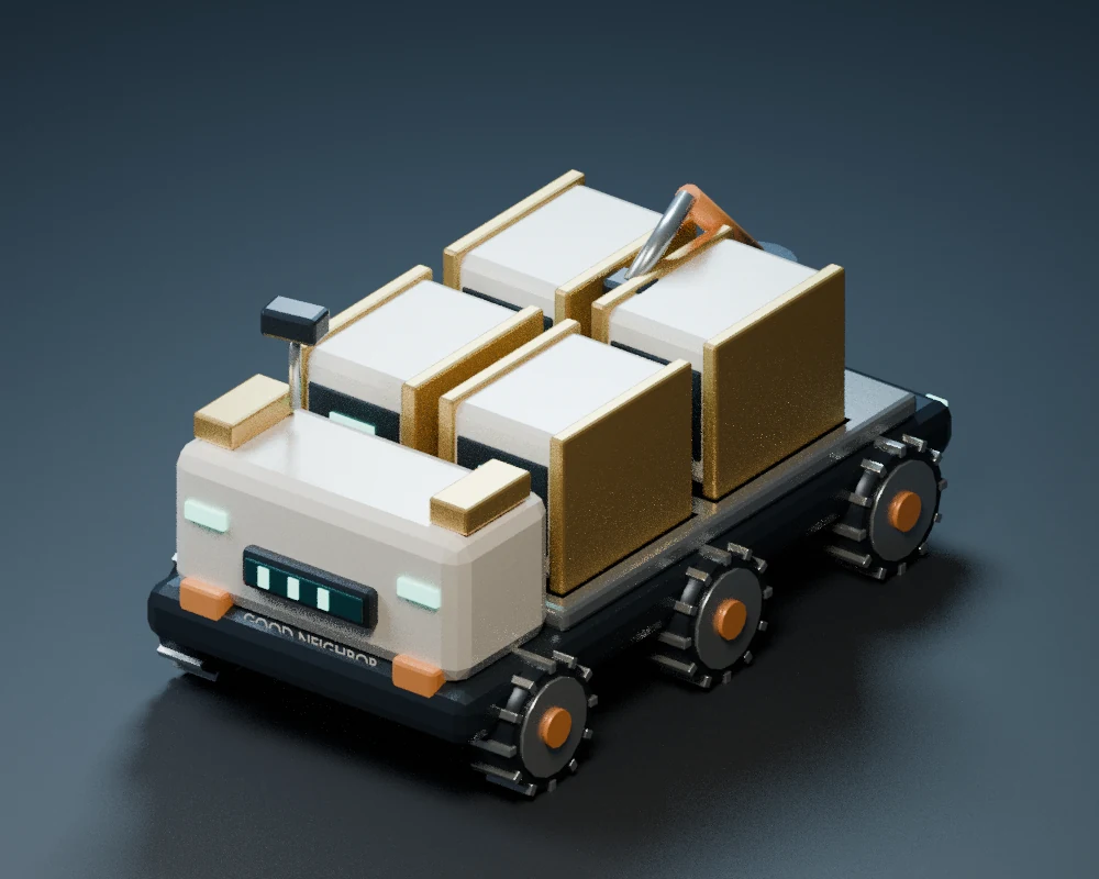 Good Neighbor with four complete machine kits