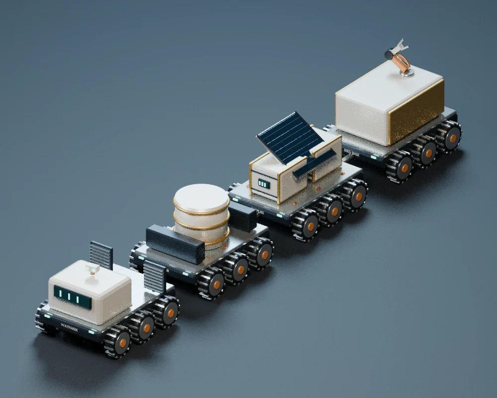 Four-car Wayfarer seed convoy